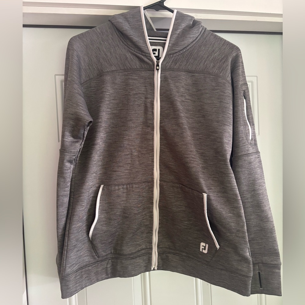 FJ Charcoal Zip-Up Jacket